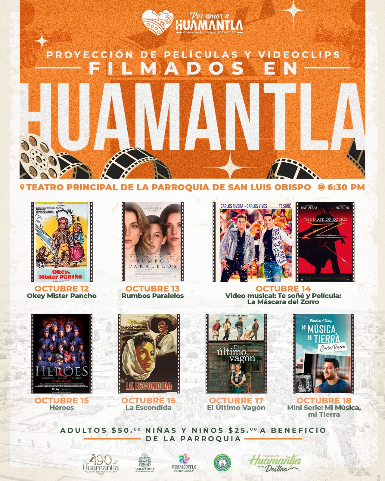 Ciclo de producciones fílmicas realza la cultura, belleza y tradiciones de Huamantla